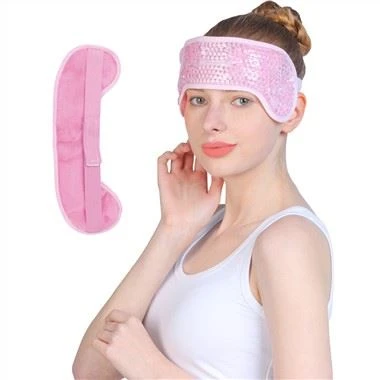 Testa di cappello da impacco di ghiaccio con perline di gel