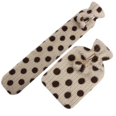 Prezzo di fabbrica Custodia in peluche per borsa dell'acqua calda da 2 litri