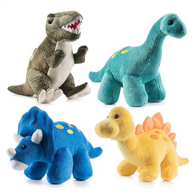 Bambole di peluche ripiene di animali di dinosauro