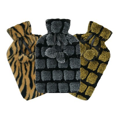 Copertura per borsa dell'acqua calda in pelliccia sintetica super morbida